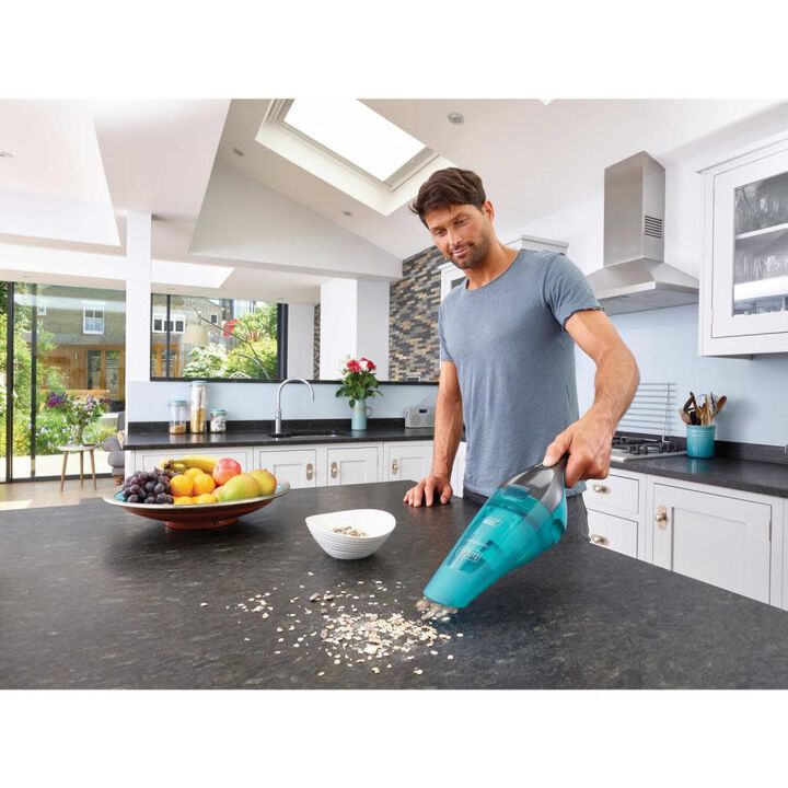 Black and Decker DUSTBUSTER QuickClean Wet/Dry Handheld Vacuum Turquoise, large image number 11