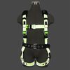Safewaze Reflective Full Body Harness: 1D, MB Chest, TB legs, Mining belt, small image number 3