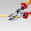 Knipex 9-1/2 Inch Linemans Pliers with Insulated Handle, small image number 2
