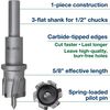CS Unitec 3/4 Inch Extra HD Carbide-Tipped Hole Saw Cutter with Pilot Pin, small image number 3