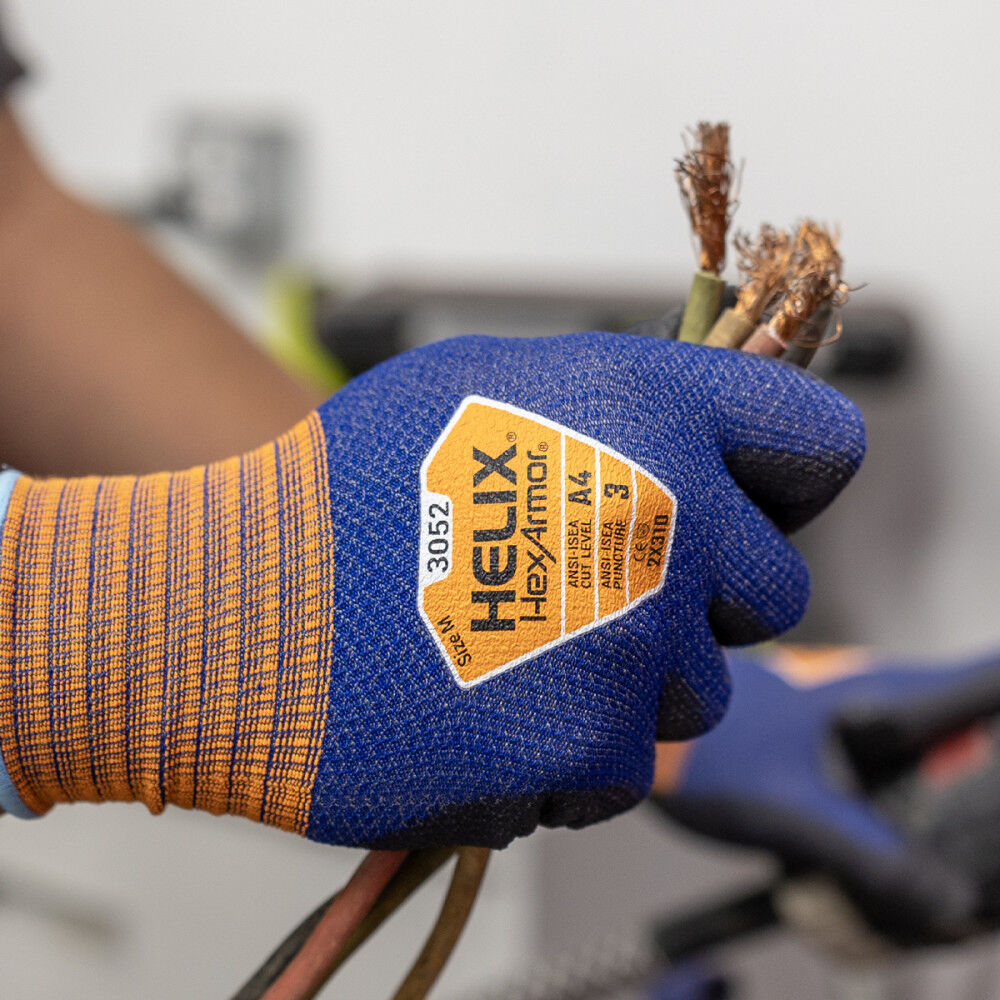 Hexarmor Helix A4 21G HexAir HPPE/Nylon Blend Shell Work Gloves Medium, large image number 5