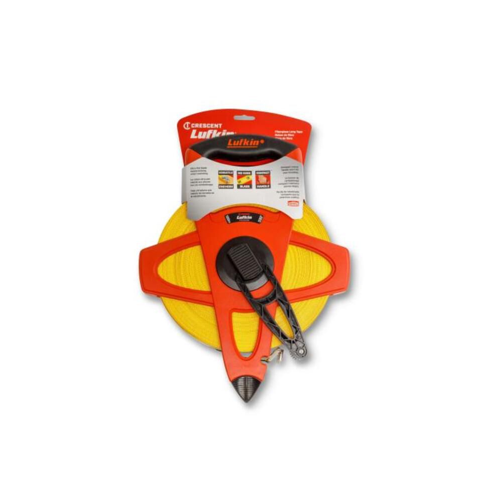 Crescent Lufkin 328 Ft SAE/Metric Dual Sided Long Tape Measure, large image number 3