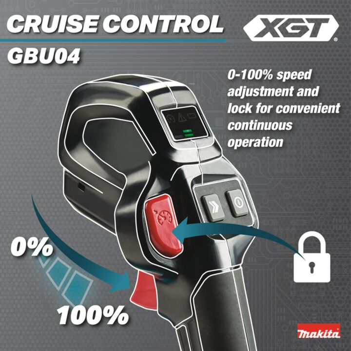 Makita 40V max XGT Brushless Backpack Blower Kit with Four 40V 8Ah Batteries, large image number 10