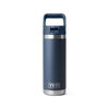 YETI 18oz Rambler Water Bottle with Straw Cap, small image number 1