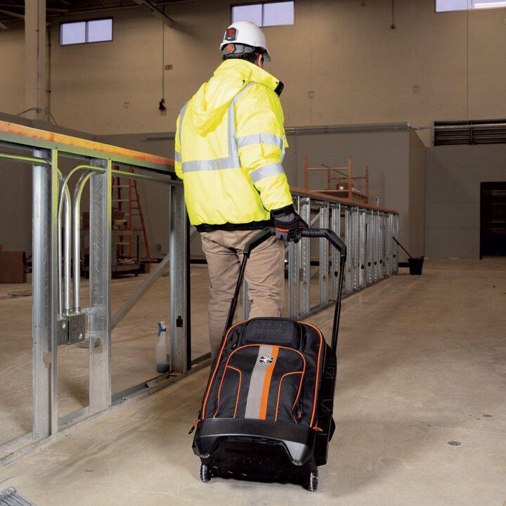 Klein Tools Rolling Tool Backpack, large image number 3