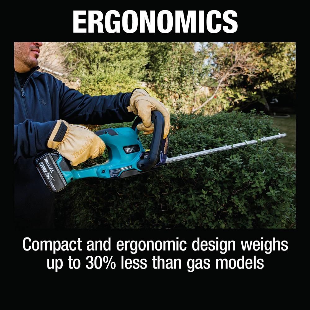 Makita 18V LXT Cordless 24 in Hedge Trimmer (Bare Tool), large image number 6