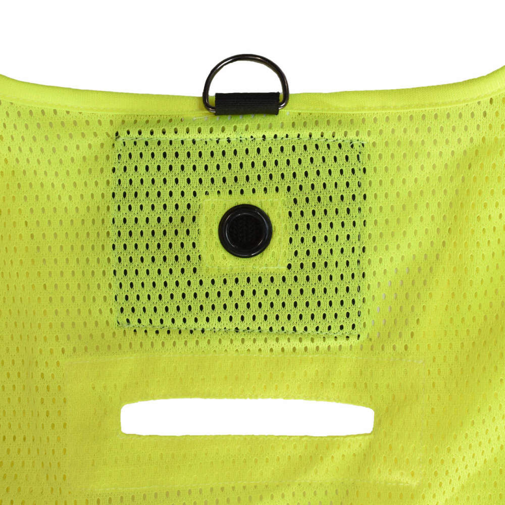 Radians Polyester Type R Class 2 Safety Tether Vest, Hi-Vis Green, Large, large image number 11