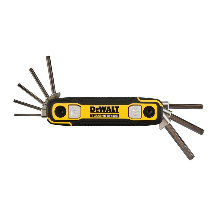 DEWALT TOUGHSERIES Fractional Folding Hex Key