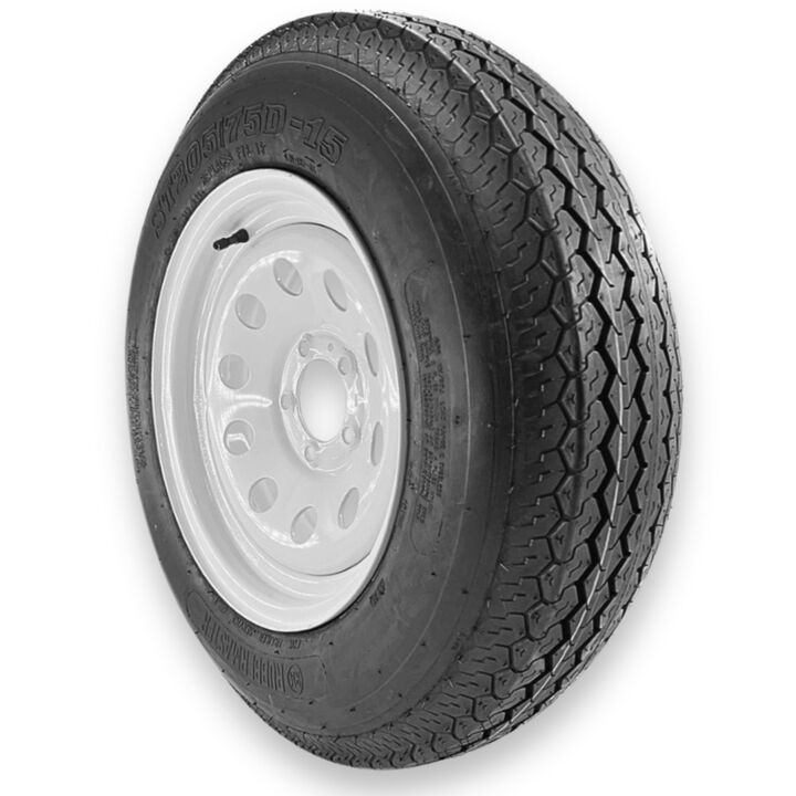 Rubbermaster Tire F78-15 6P TL & MTD 15 x 6 5 on 4.5 MODULAR, large image number 1