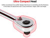 Tekton 1/4 Inch Drive x 6 Inch Quick-Release Ratchet, small image number 3