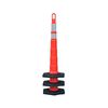 Vizcon Looper Cone 42 Inch Traffic Delineator Cone Fluorescent Orange, small image number 3