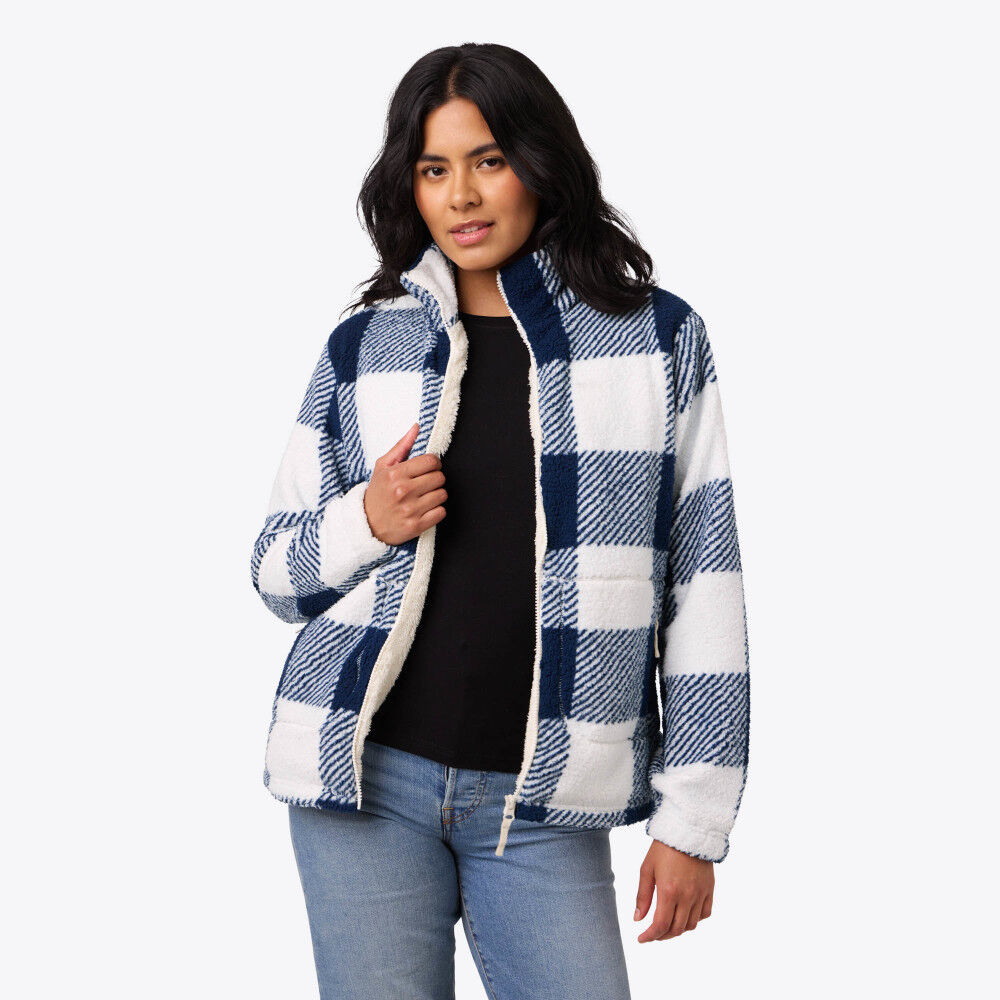 Mobile Warming Women's Sherpa Printed Long Jacket, large image number 3