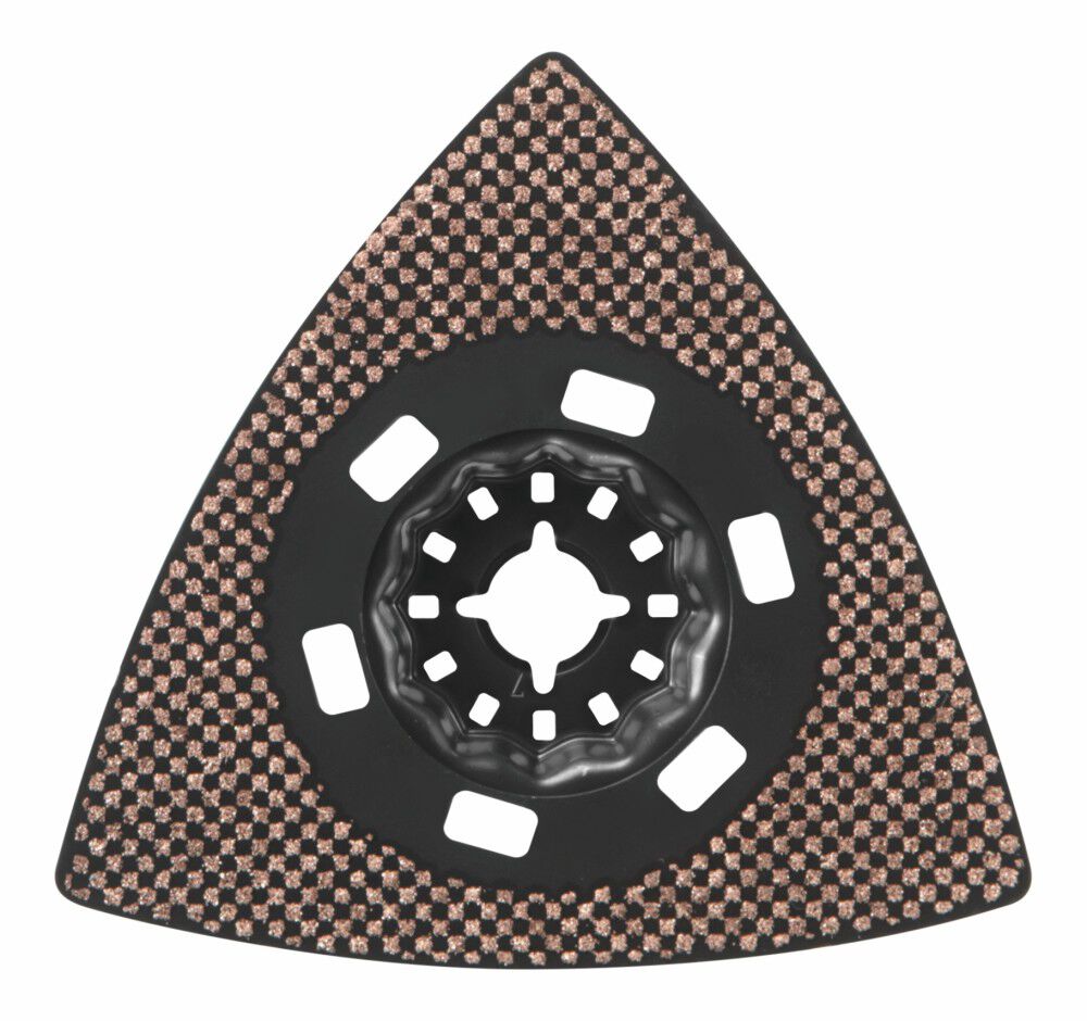 Bosch Starlock Oscillating Multi-Tool Carbide 100 Grit Delta Sanding Pad, large image number 1