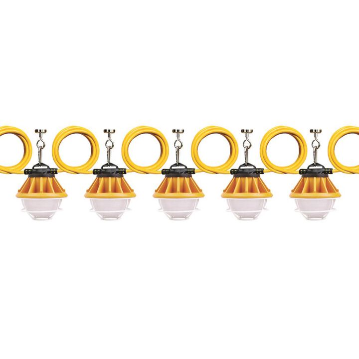 Voltec LED Temporary Light String 50 Ft. 12500 Lumen 95 Watt