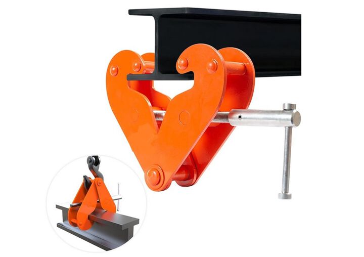 Atlas Lifting and Rigging Titon 1 Ton Beam Clamp, large image number 1
