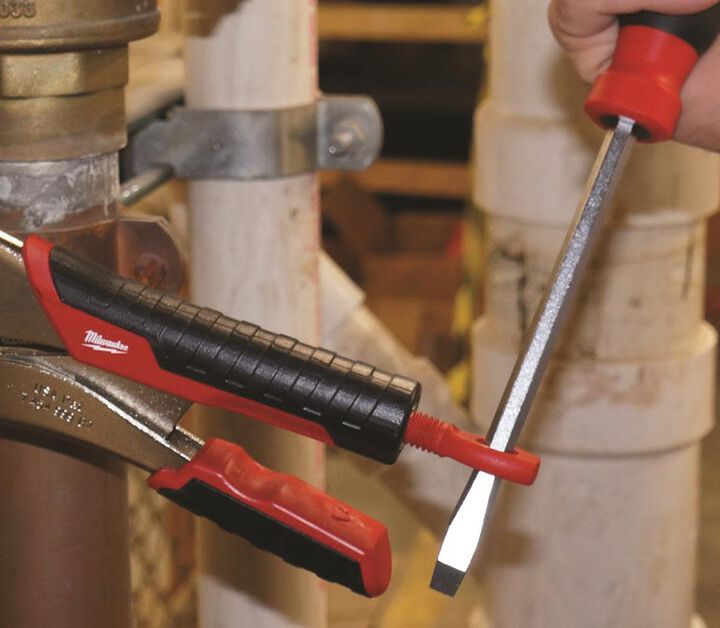 Milwaukee 5 in. TORQUE LOCK Curved Jaw Locking Pliers With Grip, large image number 4
