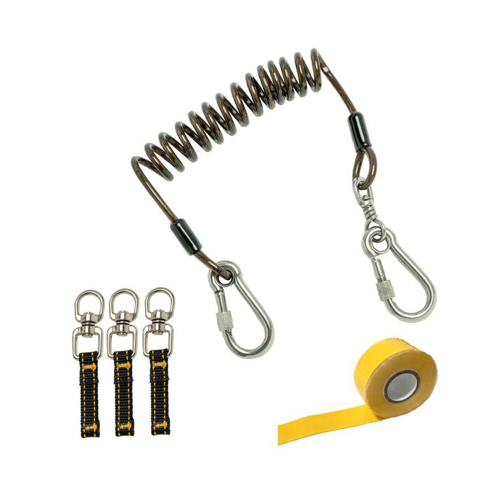 DEWALT 2 Lbs Polyester & Steel Coiled Tool Tethering Kit