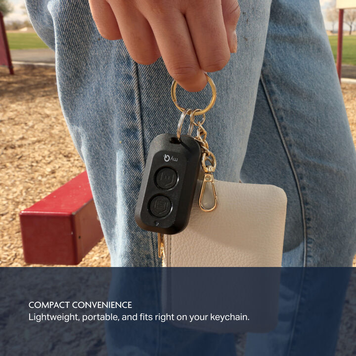 Chamberlain 2-Button Keychain Garage Door Remote, large image number 2