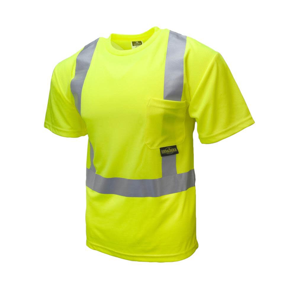 Radians High Visibility Safety T-Shirt with Max-Dri Green, large image number 1