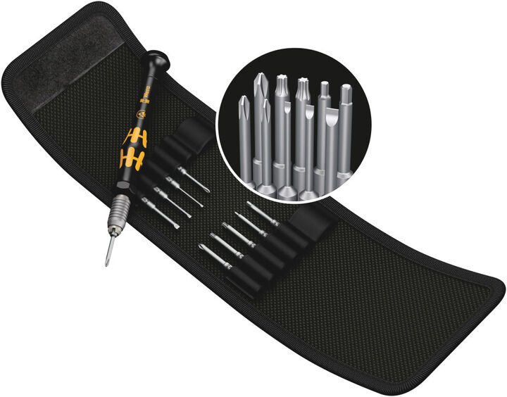 Wera Tools 11pc Kraftform Kompakt Micro 11 ESD 1 Screwdriver Set