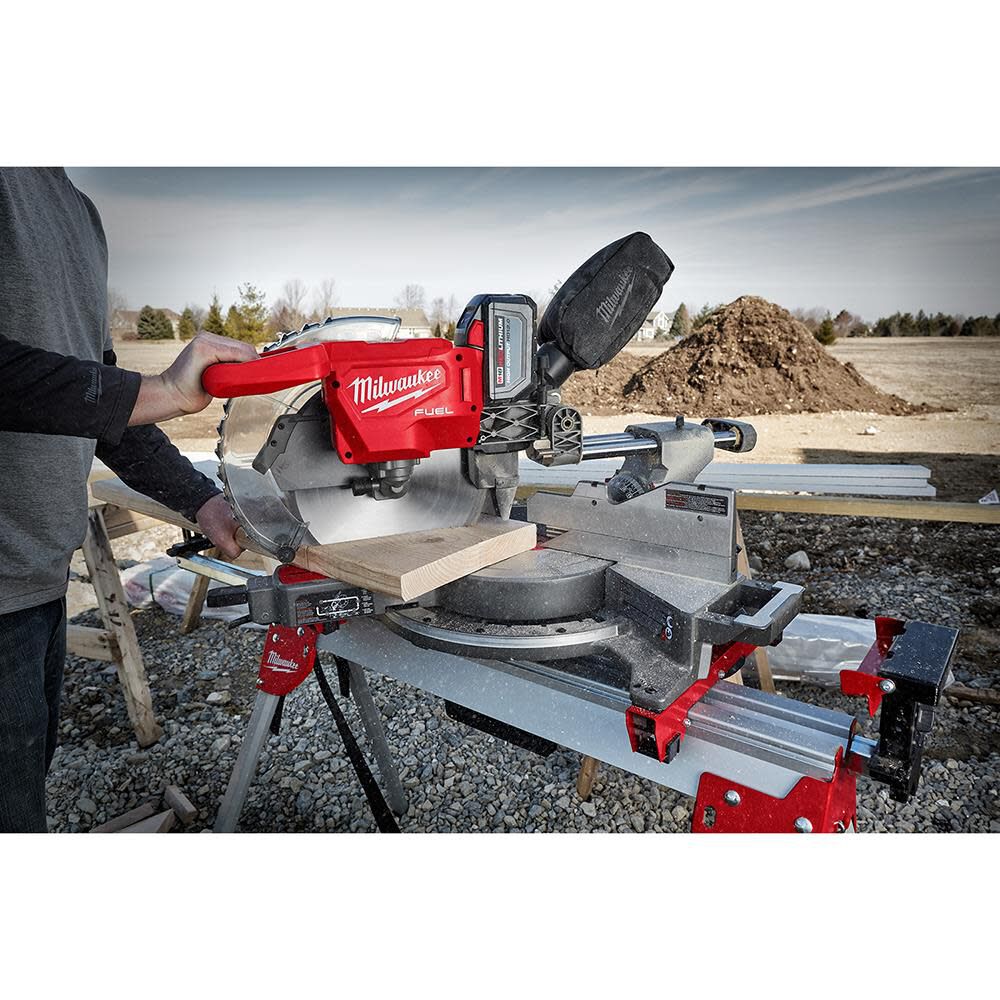 Milwaukee M18 FUEL 12inch Dual Bevel Sliding Compound Miter Saw (Bare Tool), large image number 11