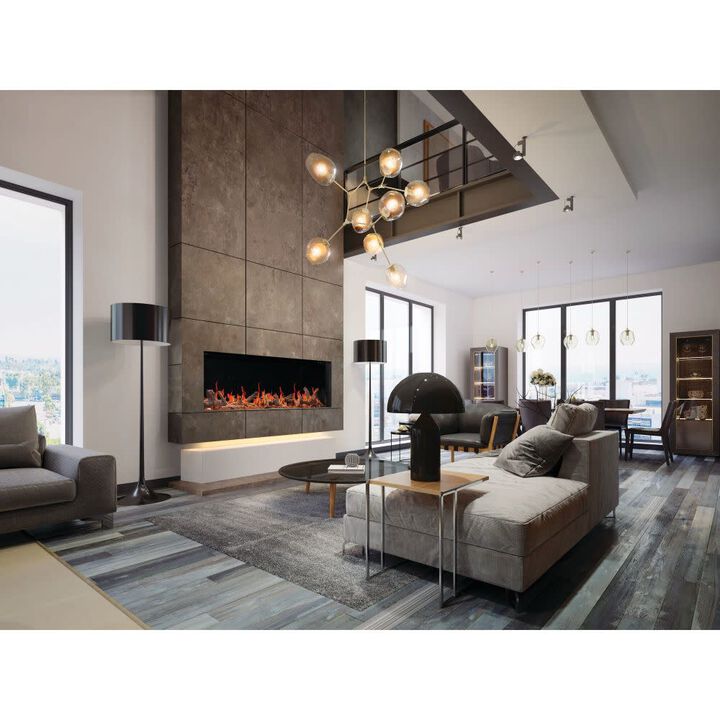 Napoleon Luminex 65 Inch Single-Sided Electric Linear Built-In Fireplace, large image number 2
