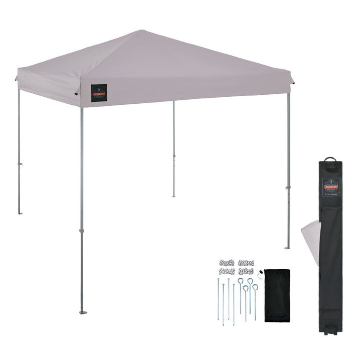 Ergodyne 10 Ft x 10 Ft Lightweight Pop-Up Tent White
