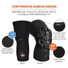 Ergodyne ProFlex 550 Padded Knee Sleeve 3 Layer Foam Cap, small image number 5