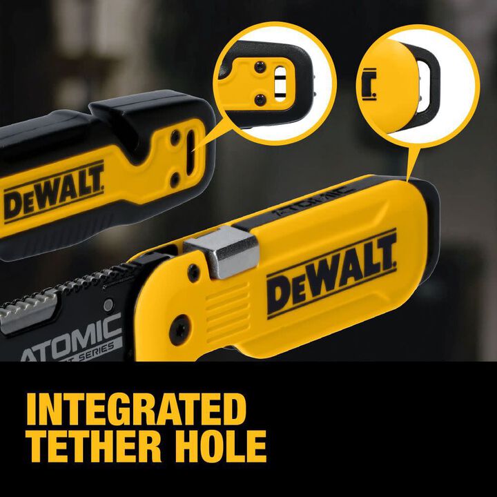 DEWALT Pocket Knife W/Ball-Bearing Assist & Utility Knife Set Bundle, large image number 10