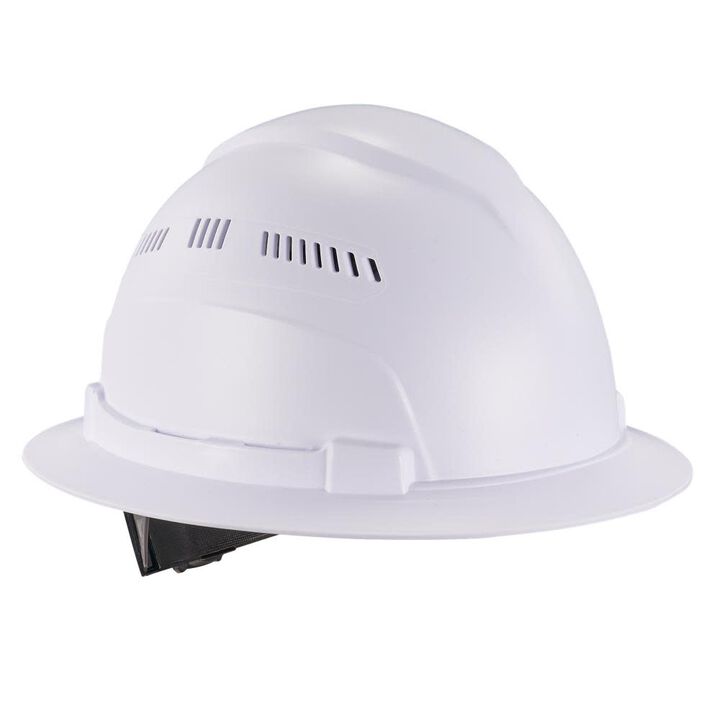 Ergodyne Skullerz 8968 Lightweight Full Brim Hard Hat Vented Class C, swatch