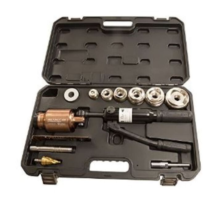 Southwire MAX PUNCH 360 PRO Knockout Tool 1/2in to 2in Set