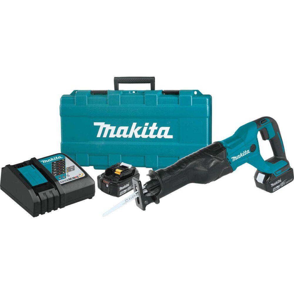 Makita 18V LXT Lithium-Ion Cordless Recipro Saw Kit (5.0Ah), large image number 1