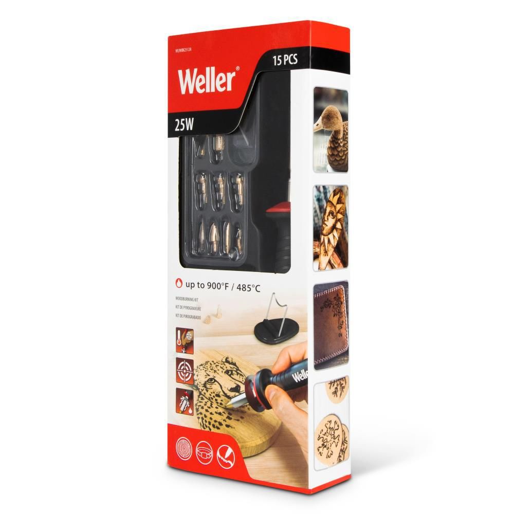 Weller 25with 120V Wood Burning Kit 15pc, large image number 6