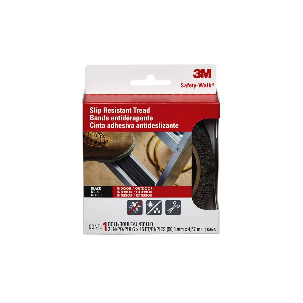 3M Safety Walk Black Step 2in x 15' & Ladder Tread Tape, large image number 2