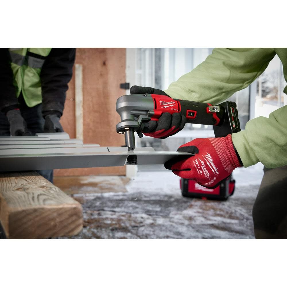 Milwaukee M12 Nibbler 16 Gauge (Bare Tool) Die & Die Holder Extension & Punch Bundle, large image number 9