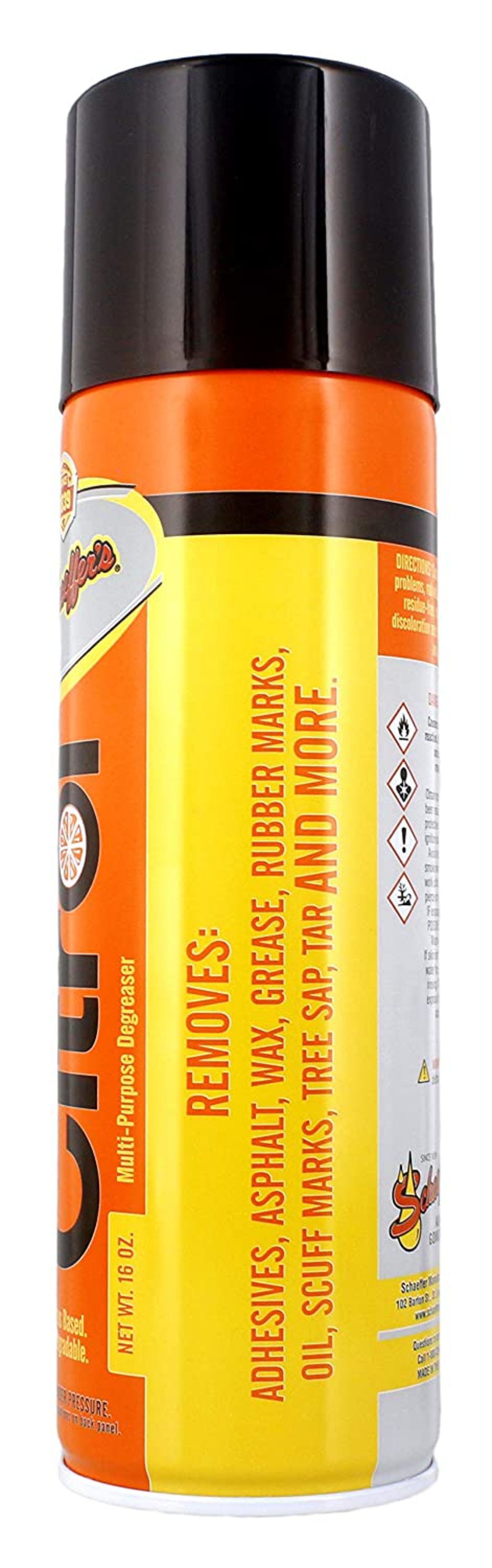 Schaeffer Mfg 16 Oz Multipurpose Biodegradable Citrus Based Cleaner & Degreaser, 12 Pieces, large image number 3