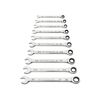 GEARWRENCH 10 Pc. 90T 12 Point SAE Combination Ratcheting Wrench Set, small image number 3