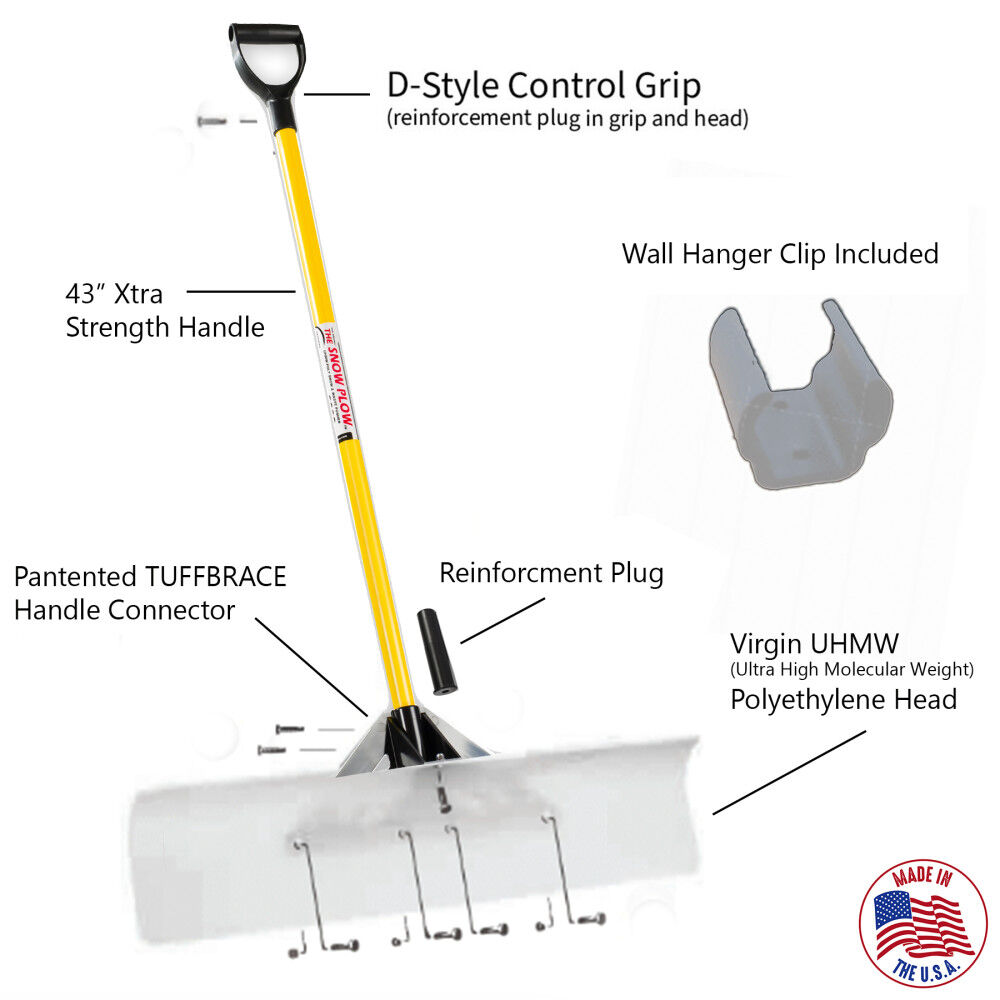 The Snowplow 24 In. Snow Shovel 4 pack, large image number 3