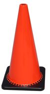 Vizcon Fluorescent Orange 28in TrafFix PVC Cone with No Collar, small image number 5