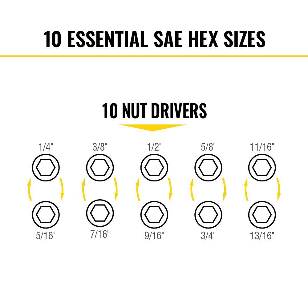 Klein Tools HD Flip SAE Socket Kit 8pc, large image number 4