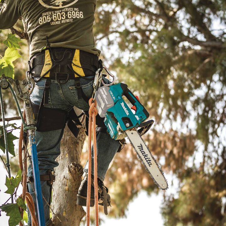 Makita 18V X2 (36V) LXT Cordless 16 in Top Handle Chain Saw (Bare Tool), large image number 11