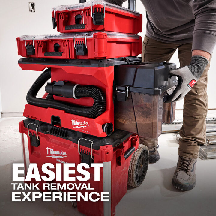 Milwaukee M18 FUEL 4 Gallon Wet/Dry Vacuum with PACKOUT Compatibility & VACLINK (Bare Tool), large image number 4
