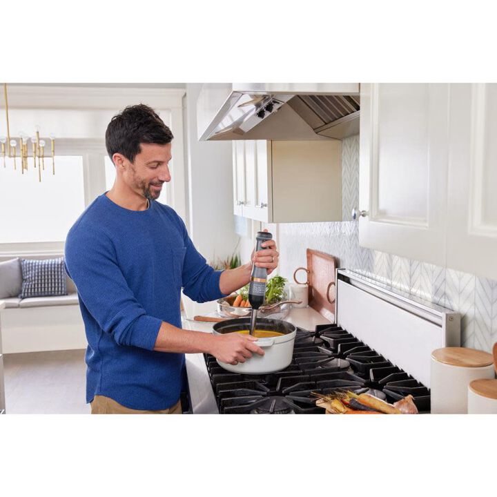 Black and Decker Kitchen Wand Cordless 6 in 1 Kitchen Multi Tool Grey, large image number 6