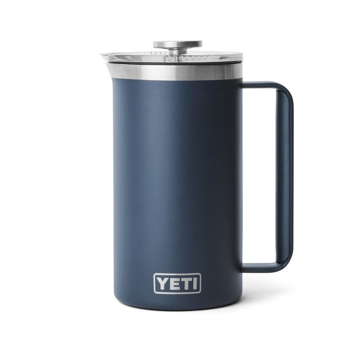 YETI 34 Oz Rambler French Press with Twist-to-Lock Lid Navy, large image number 0