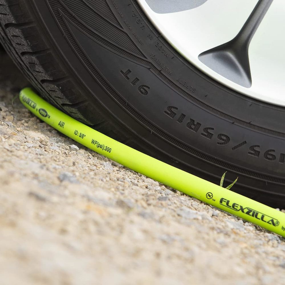 Flexzilla 3/8 Inch x 100ft ZillaGreen Repairable Air Hose, large image number 8