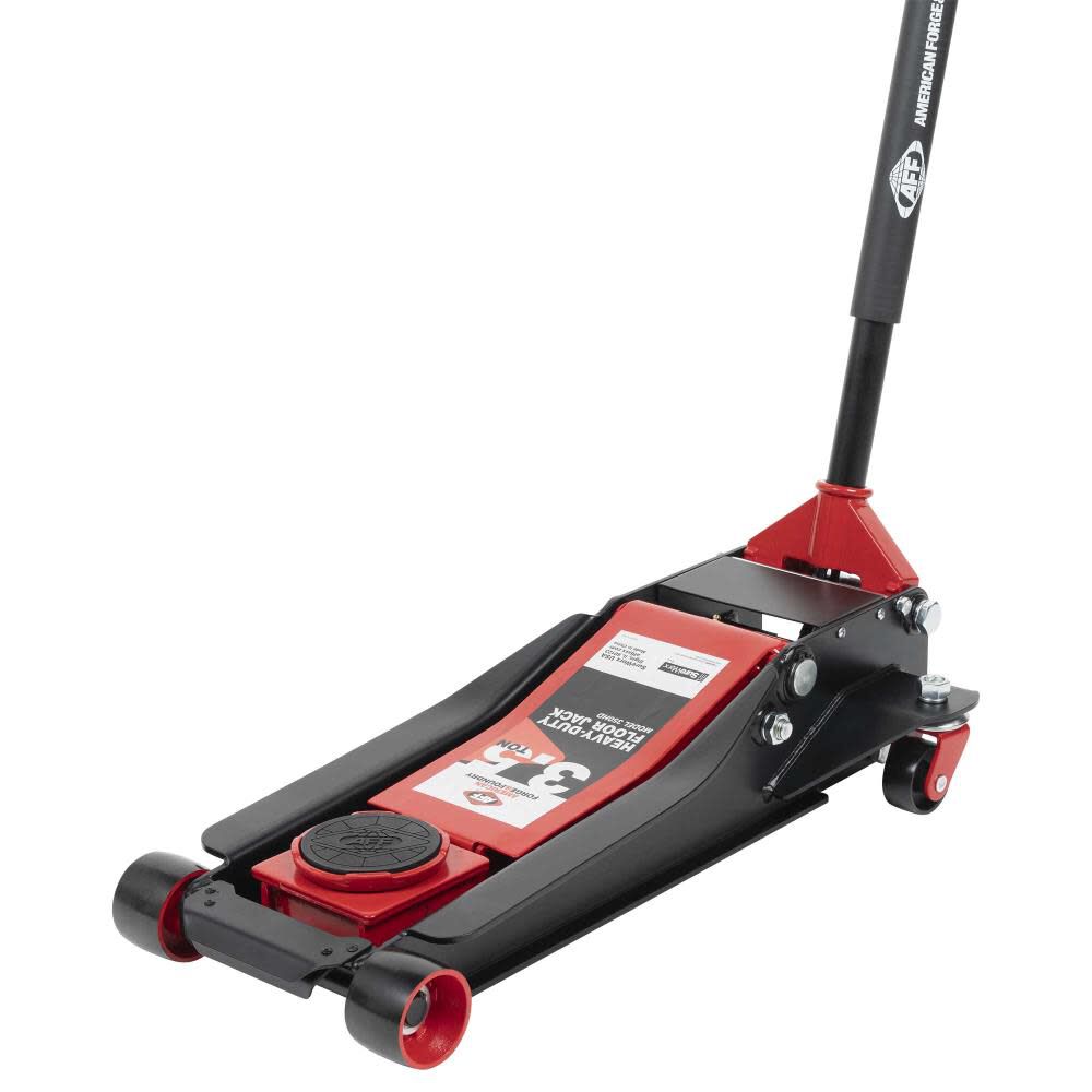 American Forge 3.5 Ton Lighting Lift  Heavy Duty Floor Jack 1pc Handle, large image number 2