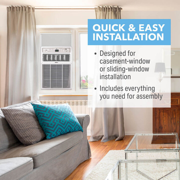 Perfect Aire 115V 10000 BTU Casement Slider Window Air Conditioner with Remote, large image number 7