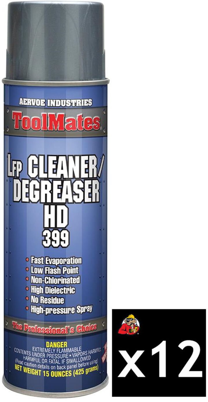 Aervoe LFP HD399 Cleaner Degreaser 12 Pack