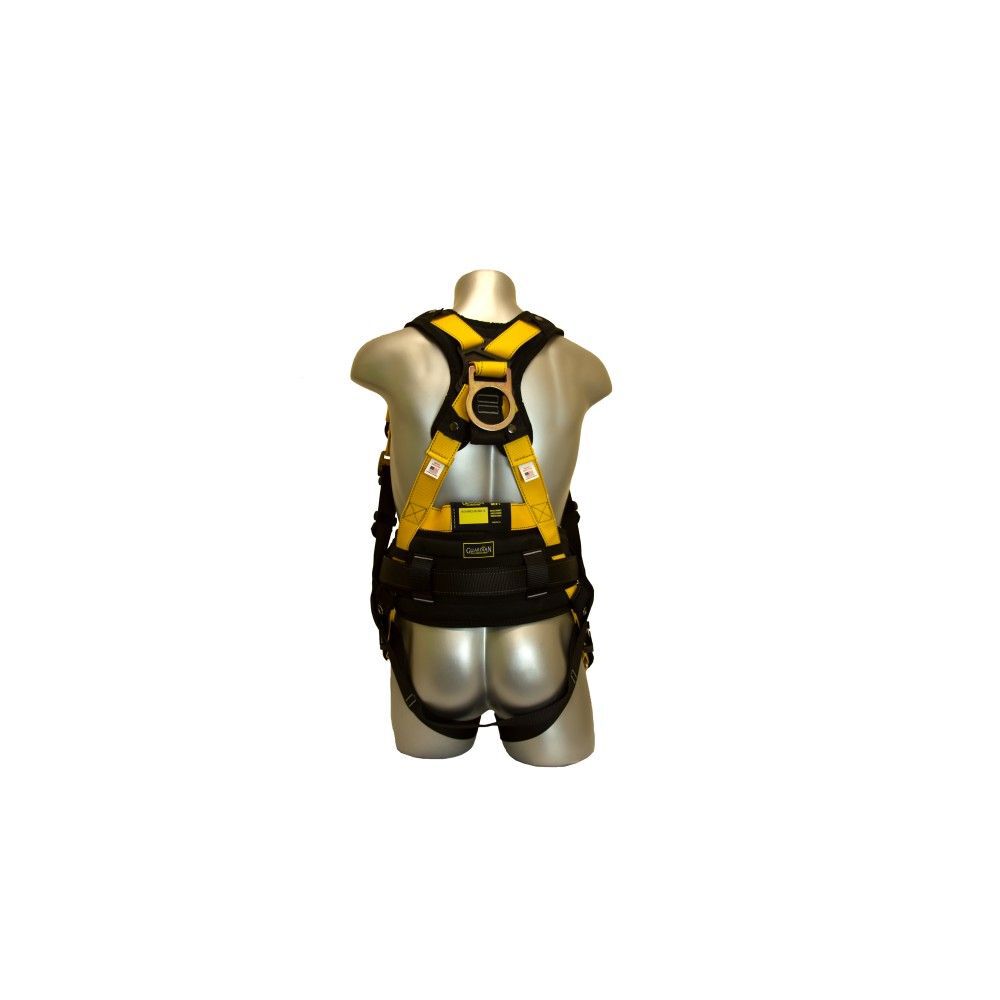 Guardian Fall Protection M-L Series 3 Full-Body Harness with Side D-Ring Waist Pad, large image number 2