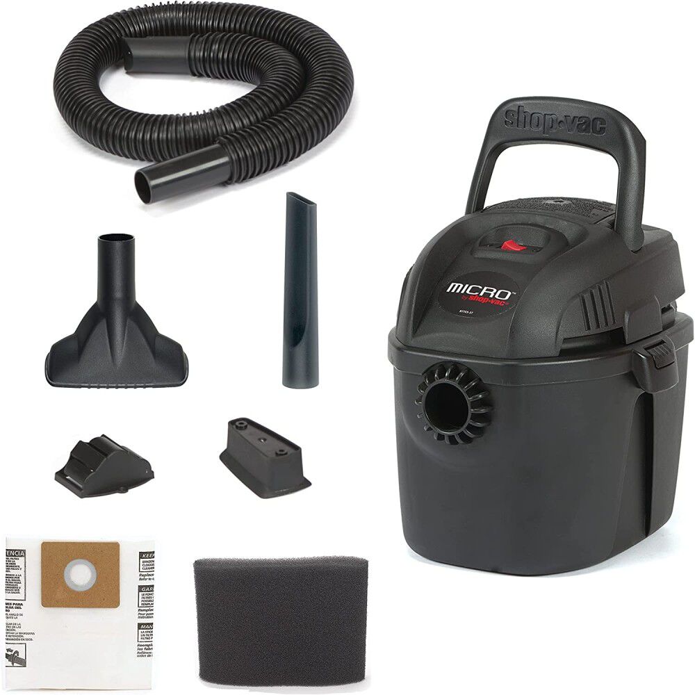 Shop Vac Micro Wet/Dry Vacuum 1 Gallon 1.0 Peak HP, large image number 1